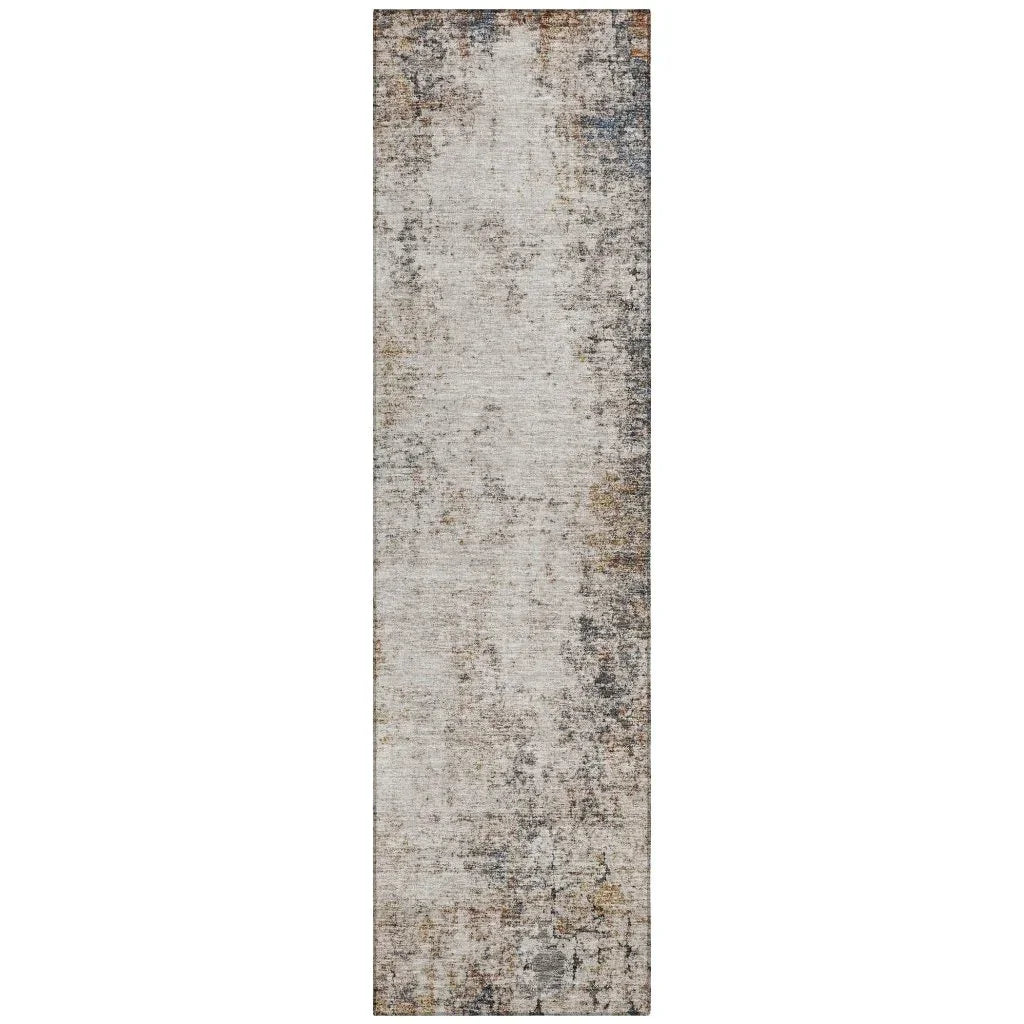 Loomelle Ivory Washable Indoor - Outdoor Rug - LOOMLAN - LOOMLAN Rugs - Outdoor Rugs