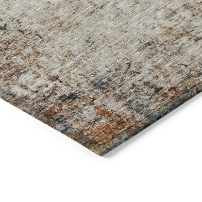 Loomelle Ivory Washable Indoor - Outdoor Rug - LOOMLAN - LOOMLAN Rugs - Outdoor Rugs