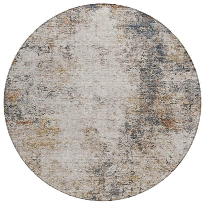 Loomelle Ivory Washable Indoor - Outdoor Rug - LOOMLAN - LOOMLAN Rugs - Outdoor Rugs