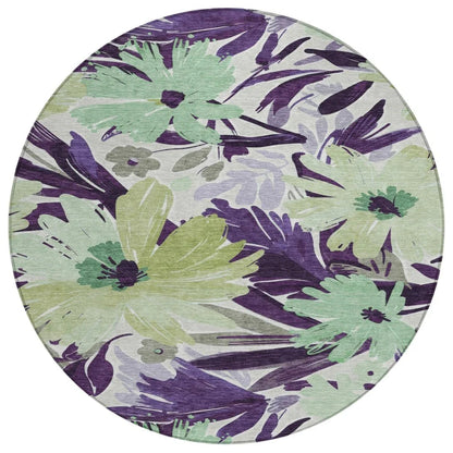 Loopra Purple Washable Indoor - Outdoor Rug - LOOMLAN - LOOMLAN Rugs - Outdoor Rugs