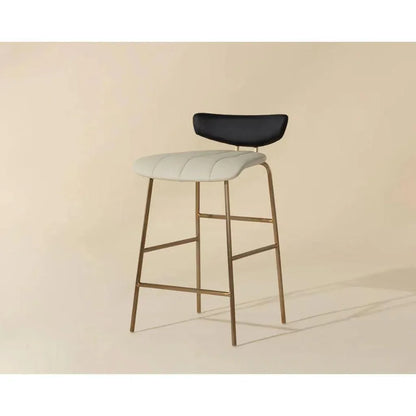 Lorelei Leather Counter Stool - LOOMLAN - SUNPAN - Counter Stools