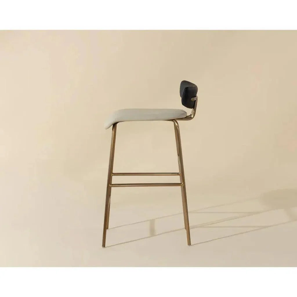 Lorelei Leather Counter Stool - LOOMLAN - SUNPAN - Counter Stools