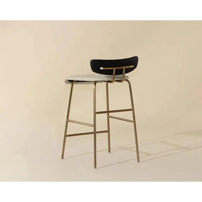 Lorelei Leather Counter Stool - LOOMLAN - SUNPAN - Counter Stools