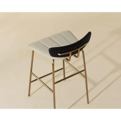 Lorelei Leather Counter Stool - LOOMLAN - SUNPAN - Counter Stools