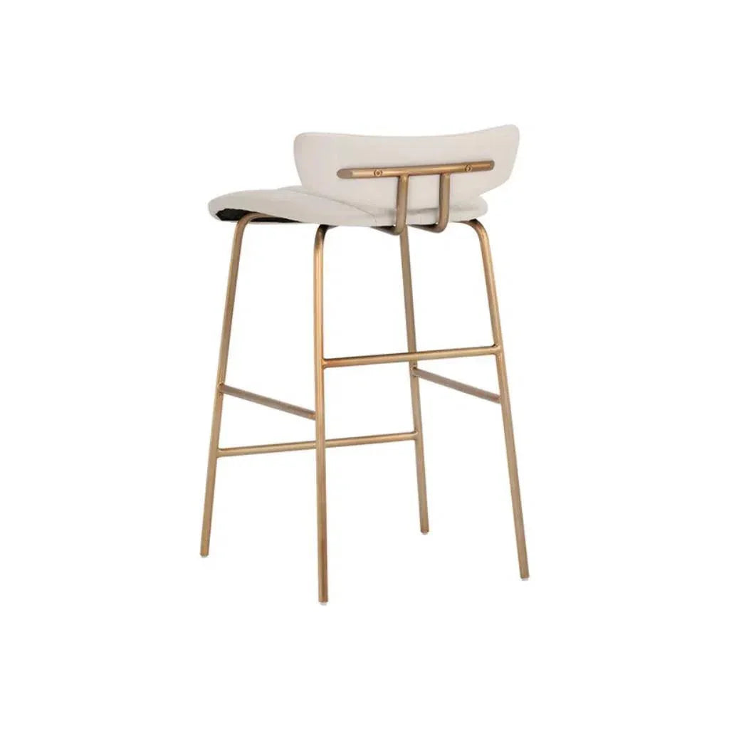 Lorelei Leather Counter Stool - LOOMLAN - SUNPAN - Counter Stools