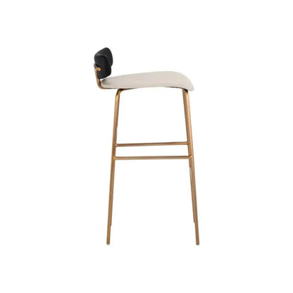 Lorelei Leather Barstool - LOOMLAN - SUNPAN - Bar Stools