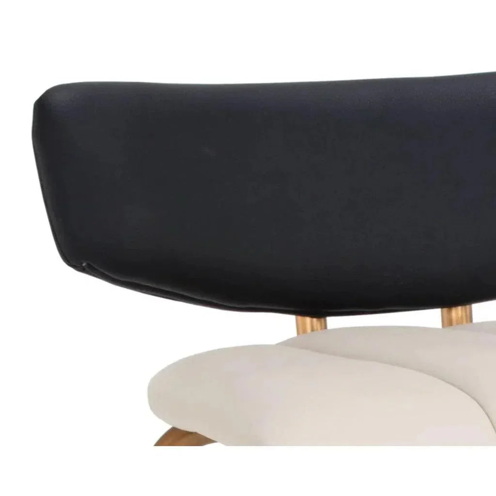 Lorelei Leather Barstool - LOOMLAN - SUNPAN - Bar Stools