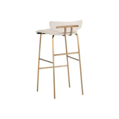 Lorelei Leather Barstool - LOOMLAN - SUNPAN - Bar Stools