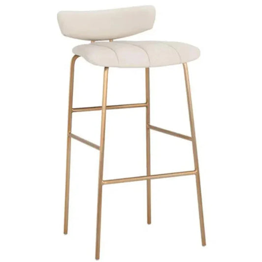 Lorelei Leather Barstool - LOOMLAN - SUNPAN - Bar Stools