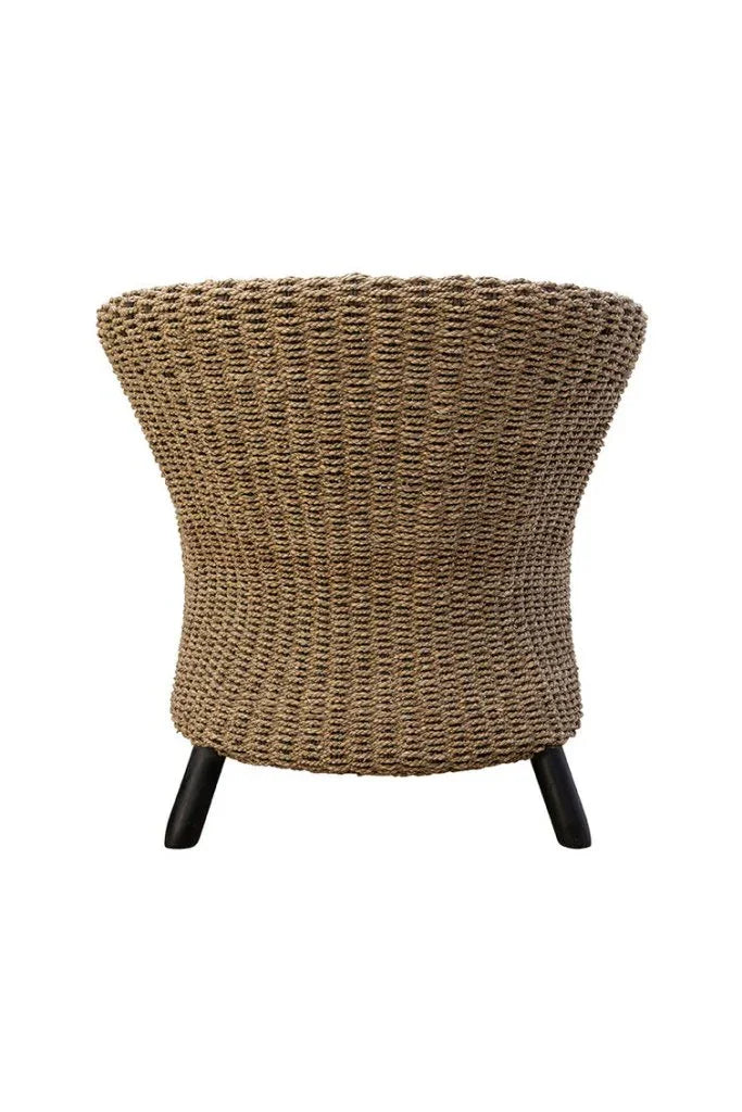 Loren Woven Banana Leaf Occasional Chair - LOOMLAN - Furniture Classics - Club Chairs