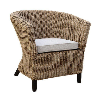 Loren Woven Banana Leaf Occasional Chair - LOOMLAN - Furniture Classics - Club Chairs