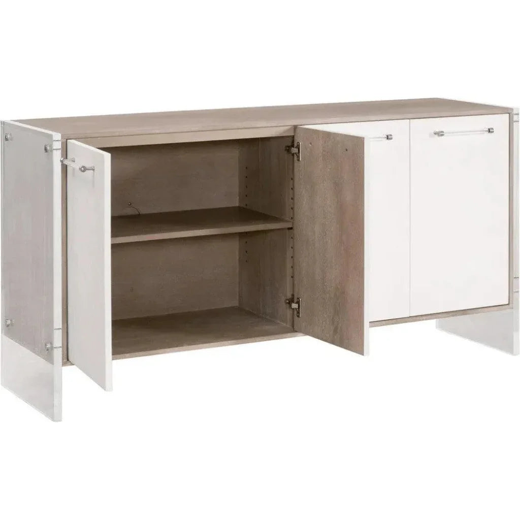 Lorin Shagreen Media Sideboard - LOOMLAN - Essentials For Living - Sideboards