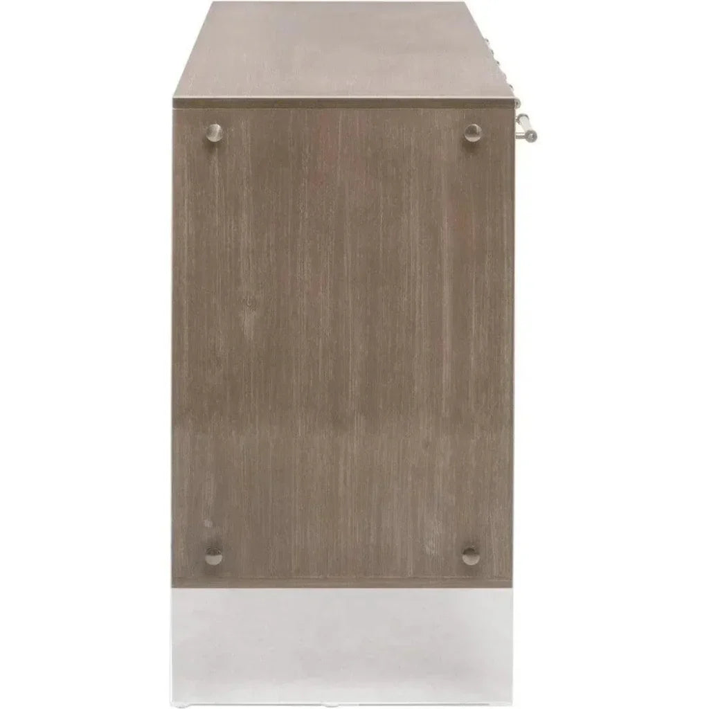 Lorin Shagreen Media Sideboard - LOOMLAN - Essentials For Living - Sideboards