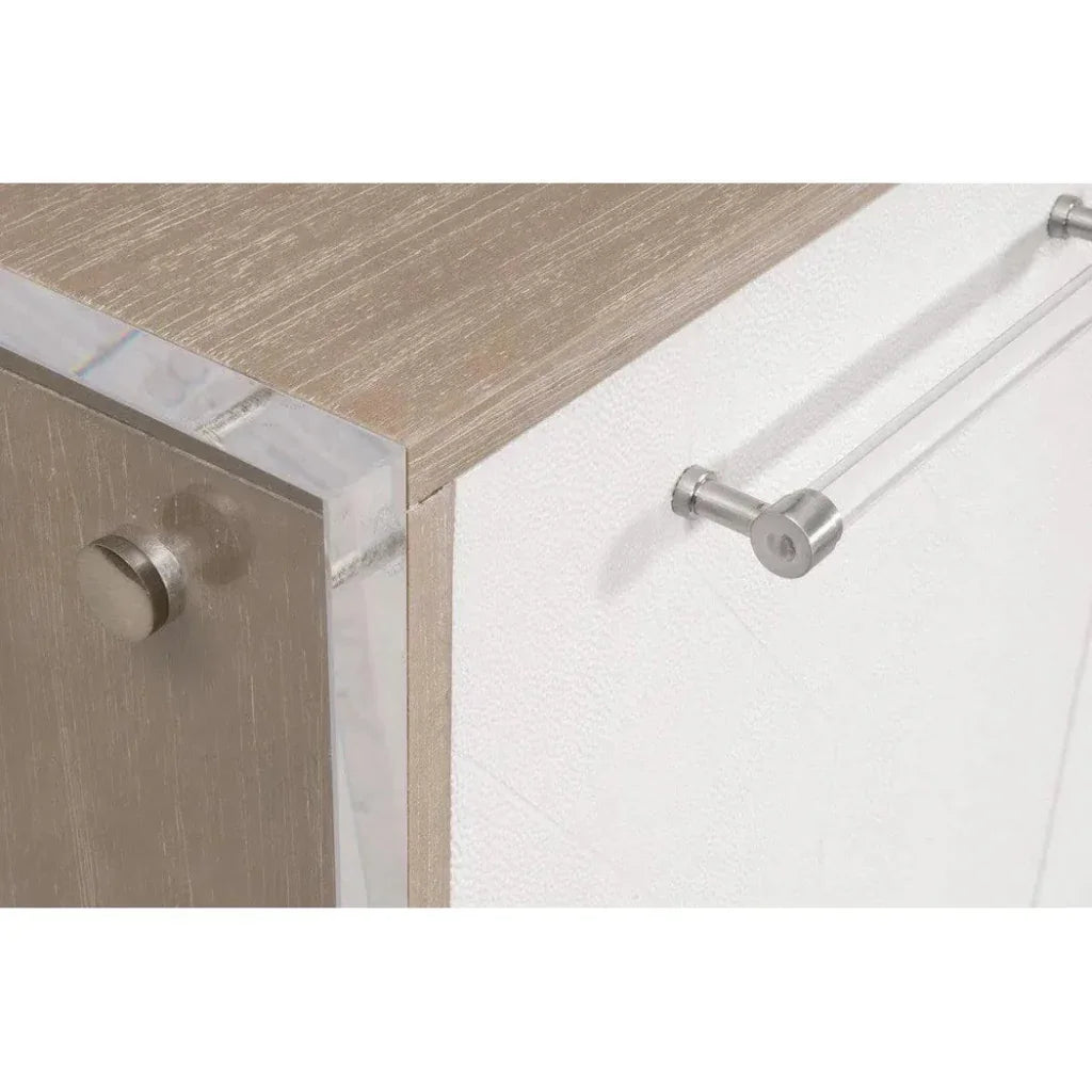 Lorin Shagreen Media Sideboard - LOOMLAN - Essentials For Living - Sideboards