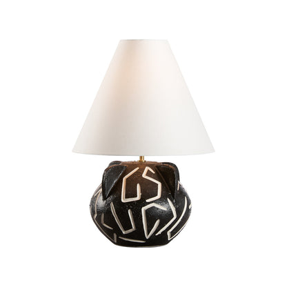 Loris Italian Textured Ceramic Table Lamp