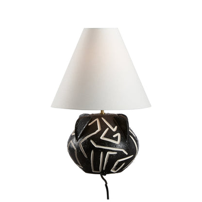 Loris Italian Textured Ceramic Table Lamp