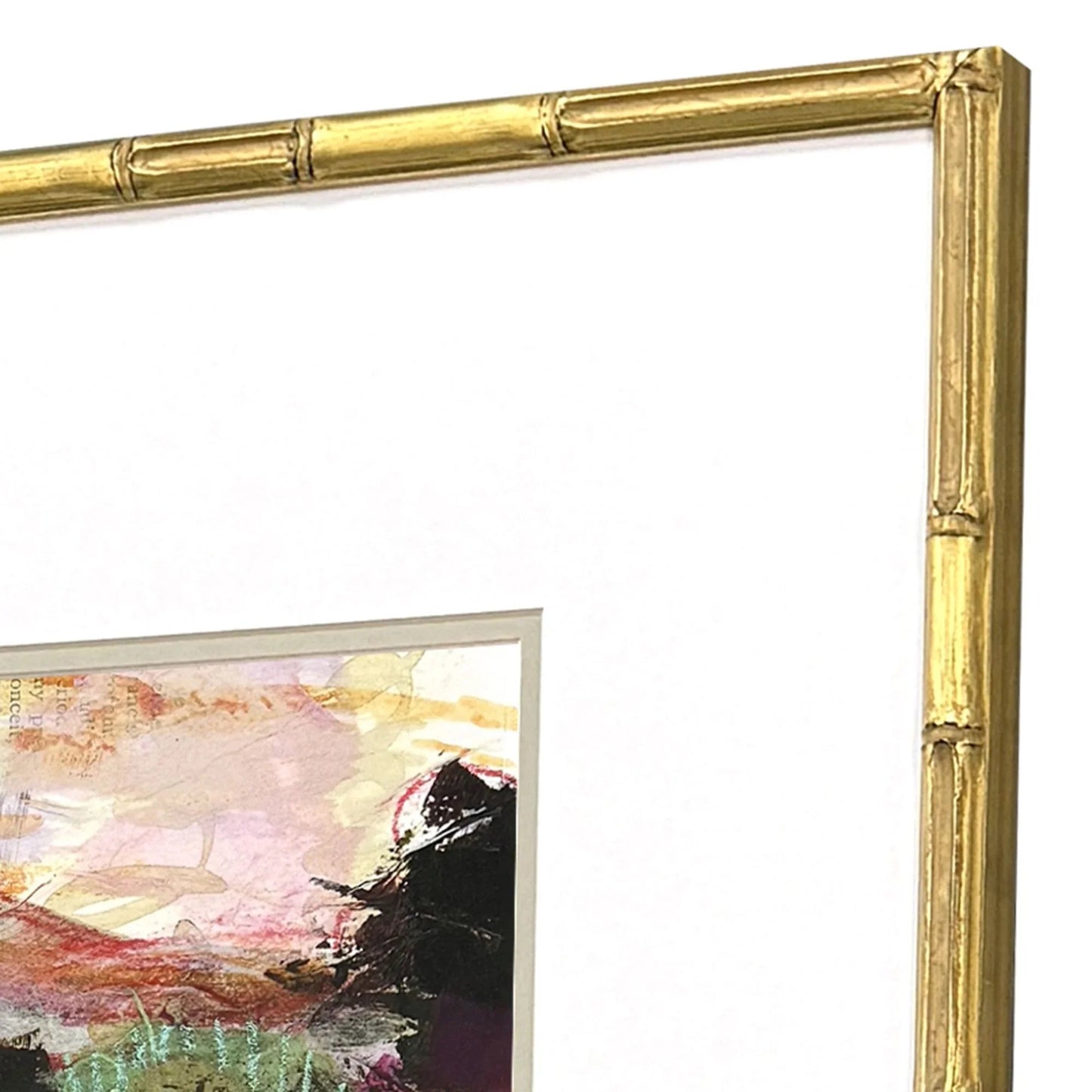 Lost Wood Green Framed Wall Art 4PC