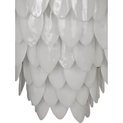 Lotus Glass Petals Chandelier