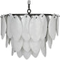 Lotus Glass Petals Chandelier