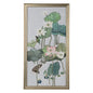 Lotus Pond Silver Framed Artwork-Framed Wall Art-Chelsea House-Pond I-LOOMLAN