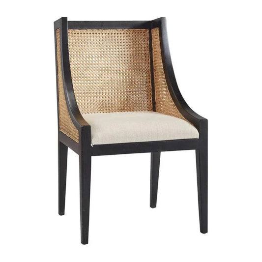 Loudoun Arm Chair Set of 2 - LOOMLAN - Furniture Classics - Dining Chairs