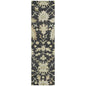 Louis Black Washable Indoor - Outdoor Rug - LOOMLAN - LOOMLAN Rugs - Outdoor Rugs