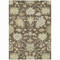 Louis Brown Washable Indoor - Outdoor Rug - LOOMLAN - LOOMLAN Rugs - Outdoor Rugs