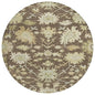 Louis Brown Washable Indoor - Outdoor Rug - LOOMLAN - LOOMLAN Rugs - Outdoor Rugs