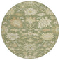 Louis Green Washable Indoor - Outdoor Rug - LOOMLAN - LOOMLAN Rugs - Outdoor Rugs