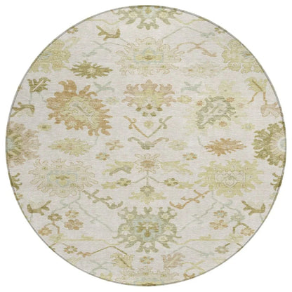 Louis Ivory Washable Indoor - Outdoor Rug - LOOMLAN - LOOMLAN Rugs - Outdoor Rugs
