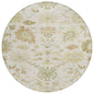 Louis Ivory Washable Indoor - Outdoor Rug - LOOMLAN - LOOMLAN Rugs - Outdoor Rugs