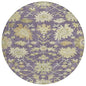 Louis Purple Washable Indoor - Outdoor Rug - LOOMLAN - LOOMLAN Rugs - Outdoor Rugs