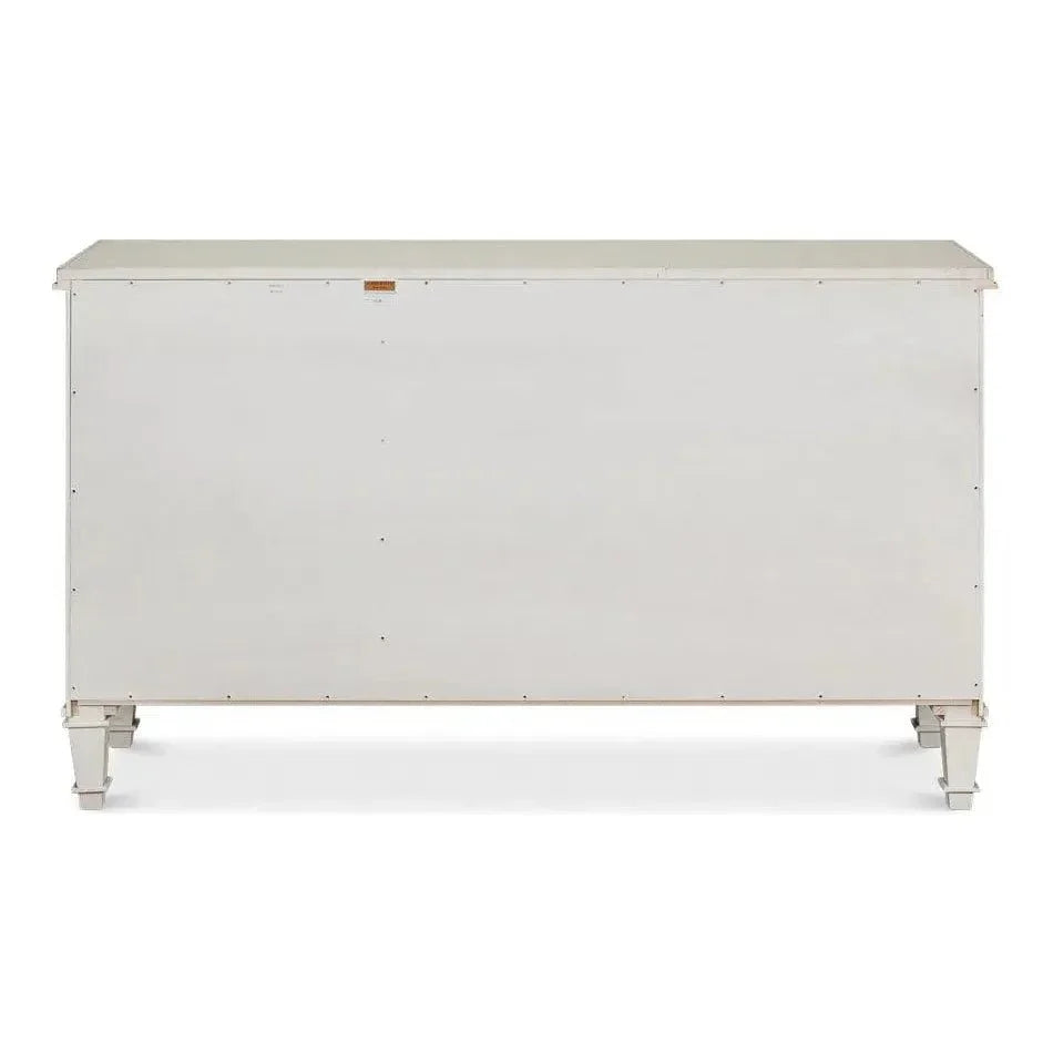 Louis Xvi 3 Door Buffet For Dining Room Quartz - LOOMLAN - Sarreid - Sideboards