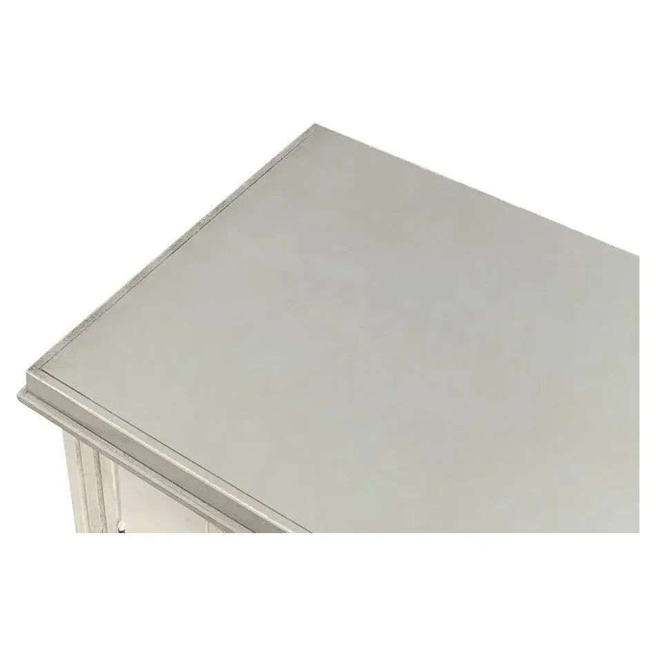 Louis Xvi 3 Door Buffet For Dining Room Quartz - LOOMLAN - Sarreid - Sideboards