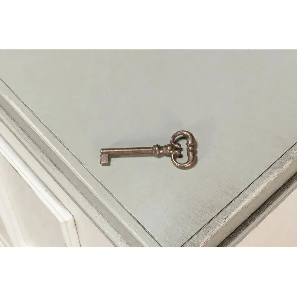 Louis Xvi 3 Door Buffet For Dining Room Quartz - LOOMLAN - Sarreid - Sideboards