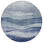 Louisa Blue Washable Indoor - Outdoor Rug - LOOMLAN - LOOMLAN Rugs - Outdoor Rugs