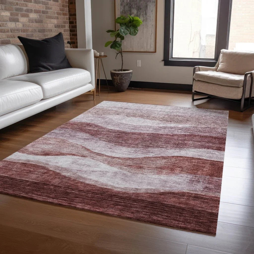 Louisa Pink Washable Indoor - Outdoor Rug - LOOMLAN - LOOMLAN Rugs - Outdoor Rugs