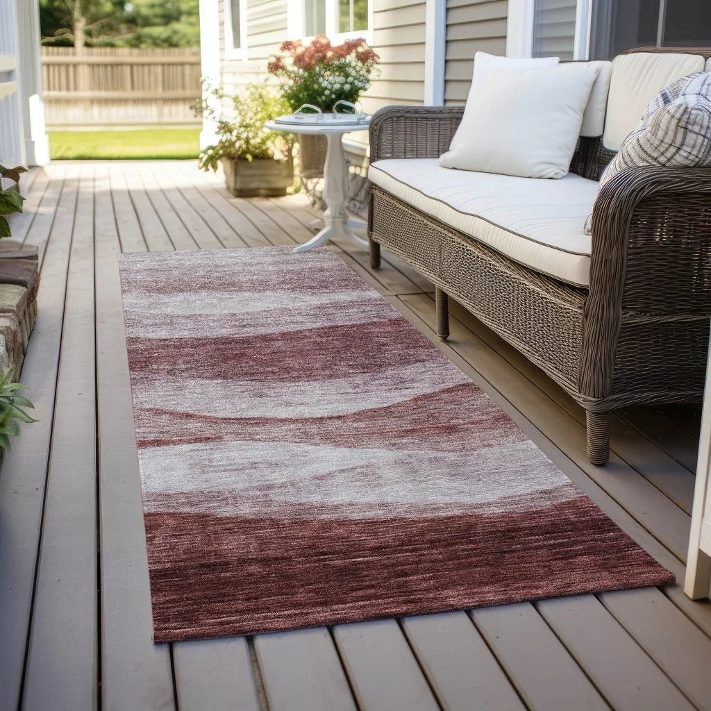 Louisa Pink Washable Indoor - Outdoor Rug - LOOMLAN - LOOMLAN Rugs - Outdoor Rugs