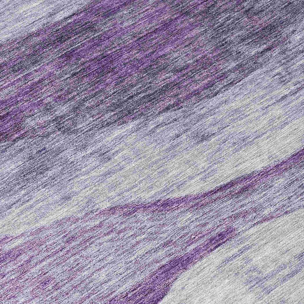 Louisa Purple Washable Indoor - Outdoor Rug - LOOMLAN - LOOMLAN Rugs - Outdoor Rugs