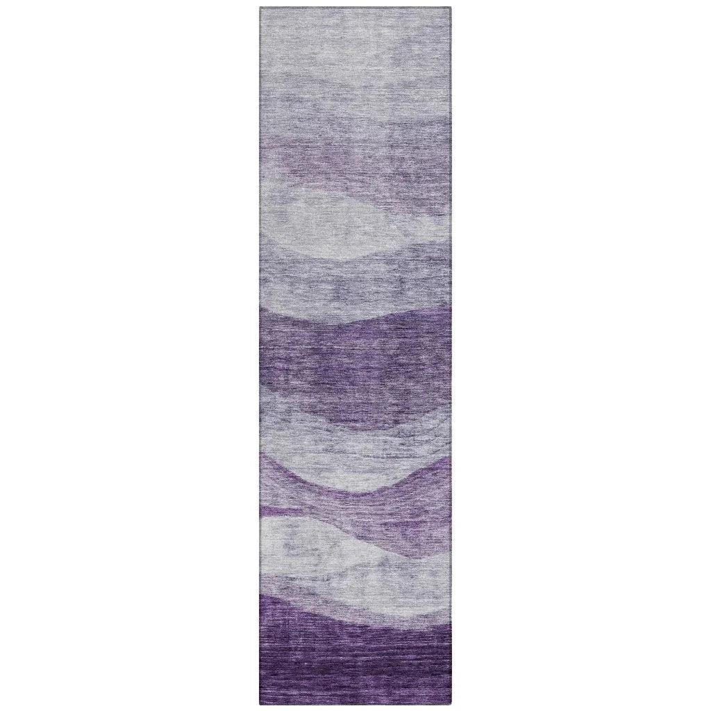 Louisa Purple Washable Indoor - Outdoor Rug - LOOMLAN - LOOMLAN Rugs - Outdoor Rugs
