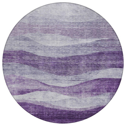 Louisa Purple Washable Indoor - Outdoor Rug - LOOMLAN - LOOMLAN Rugs - Outdoor Rugs