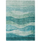 Louisa Teal Washable Indoor - Outdoor Rug - LOOMLAN - LOOMLAN Rugs - Outdoor Rugs