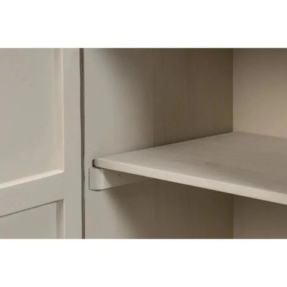 Louvered Sideboard Sage Cabinet For Living Room - LOOMLAN - Sarreid - Sideboards