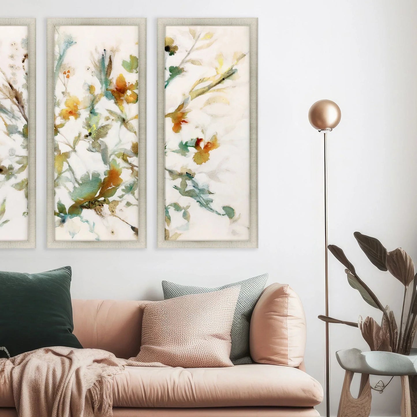 Lovely Place To Be Green Framed Wall Art