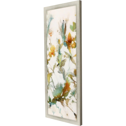 Lovely Place To Be Green Framed Wall Art