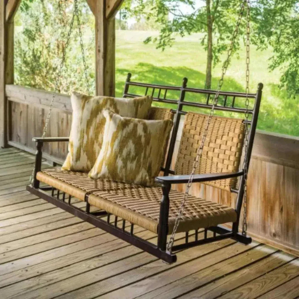 Low Country Cushionless Porch Swing - LOOMLAN - Lloyd Flanders - Outdoor Swings