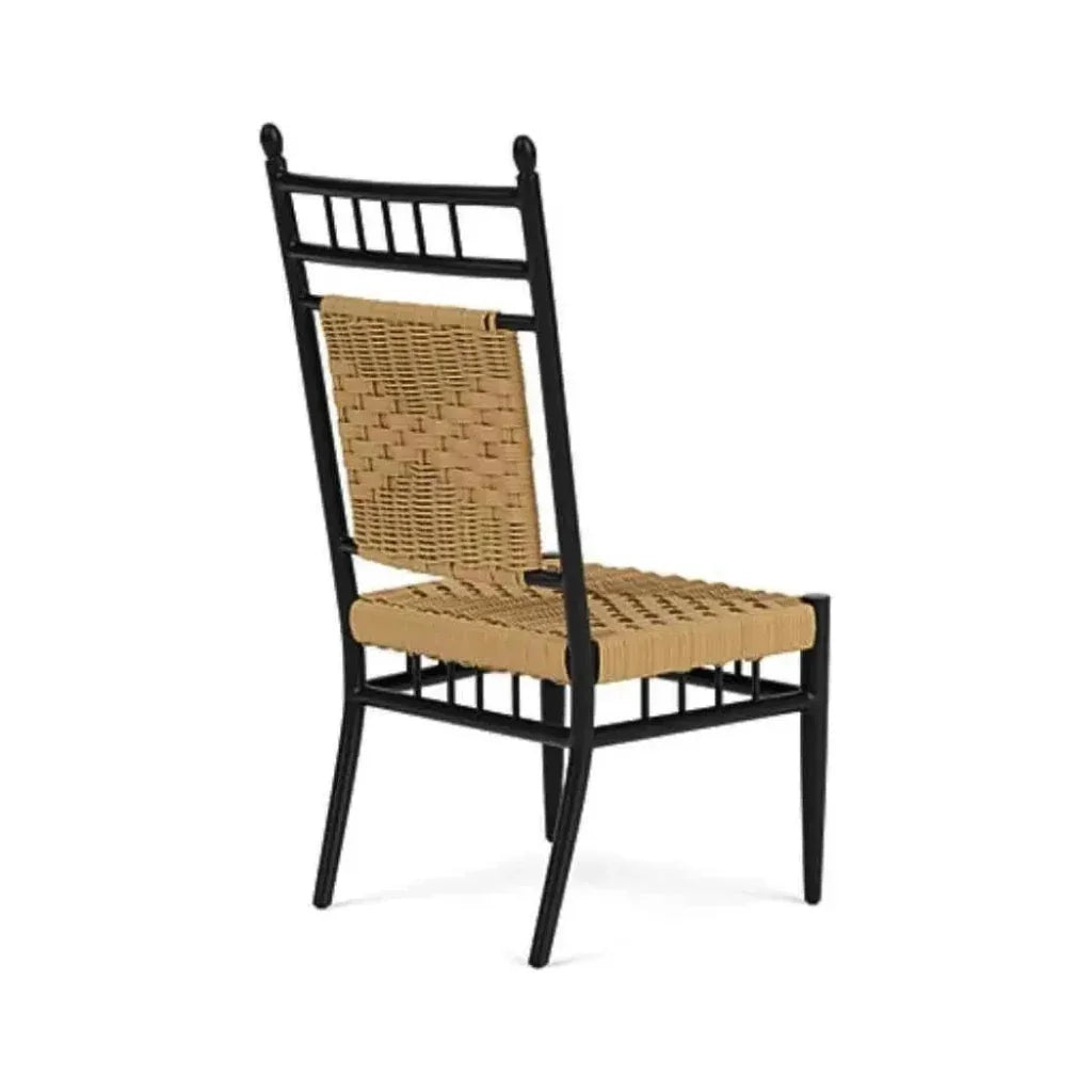 Low Country Dining Chair Premium Wicker Furniture-Outdoor Dining Chairs-Lloyd Flanders-LOOMLAN