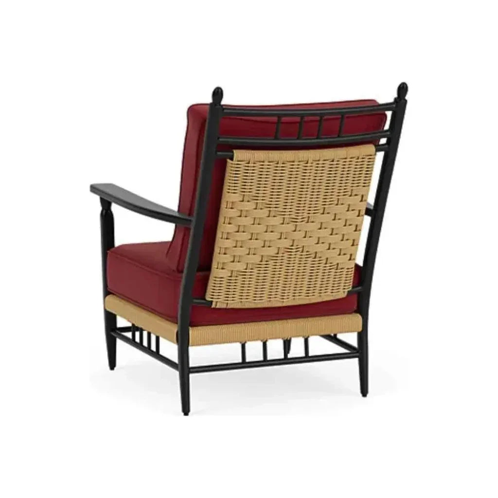 Low Country Lounge Chair Premium Wicker Furniture-Outdoor Lounge Chairs-Lloyd Flanders-LOOMLAN