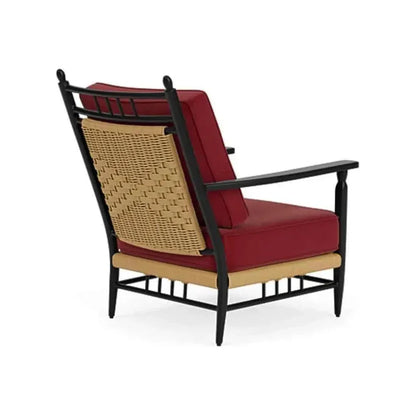 Low Country Lounge Chair Premium Wicker Furniture-Outdoor Lounge Chairs-Lloyd Flanders-LOOMLAN