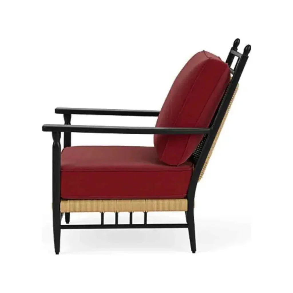 Low Country Lounge Chair Premium Wicker Furniture-Outdoor Lounge Chairs-Lloyd Flanders-LOOMLAN